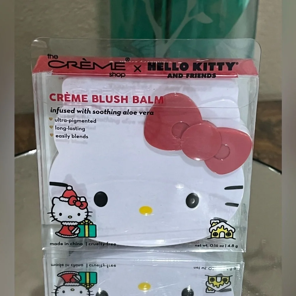 The Crème Shop x Hello Kitty Crème Blush Balm in Cranberry Crush, new!